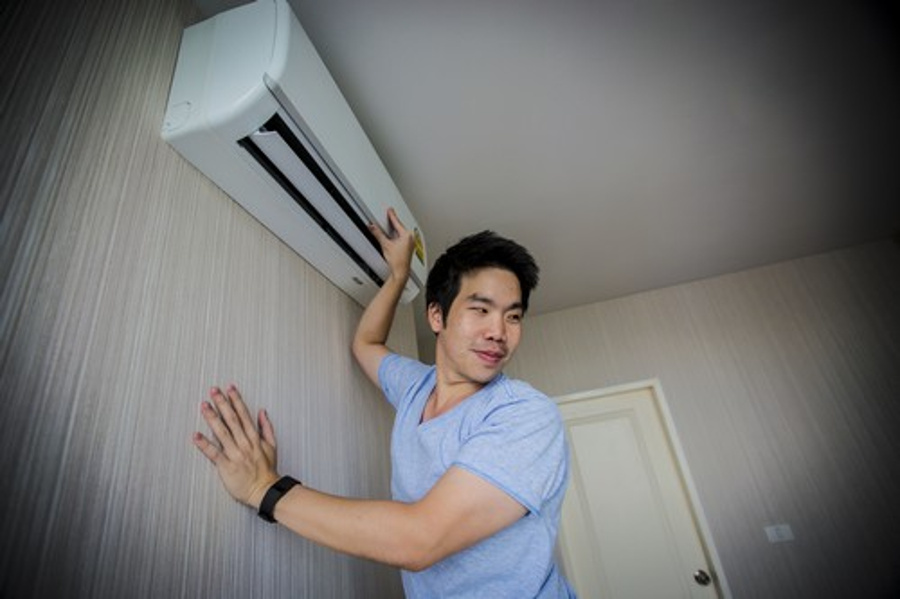 installation clim Mitsubishi